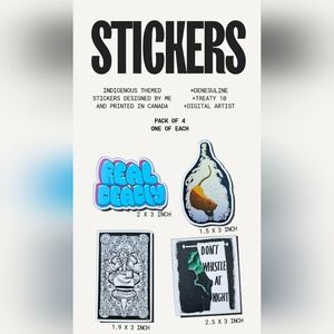 Indigenous Themed Sticker Pack
